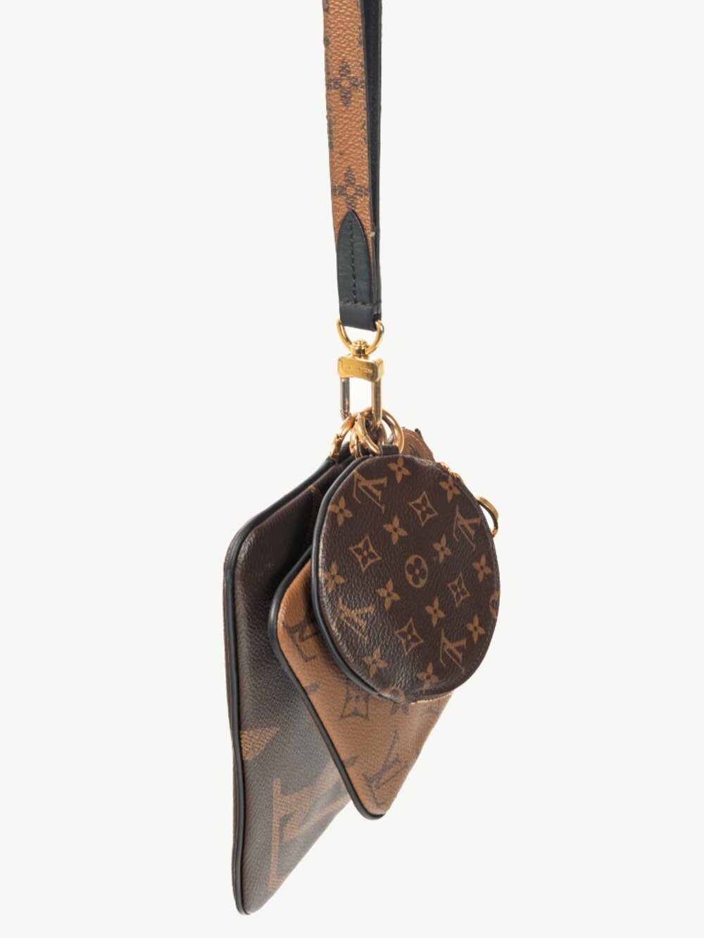 Louis Vuitton Monogram & Monogram Reverse Canvas Trio Pouch - Picture 3 of 14